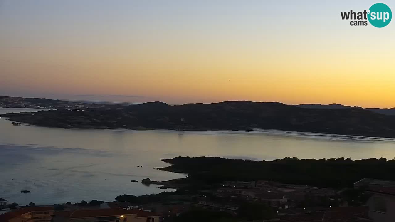 Sardinija v živo spletna kamera Palau – Panoramski pogled