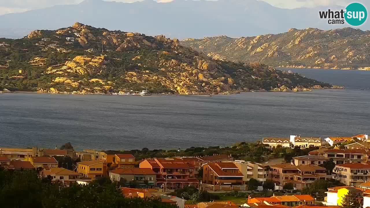LIVE Sardinien webcam Palau – Panoramablick