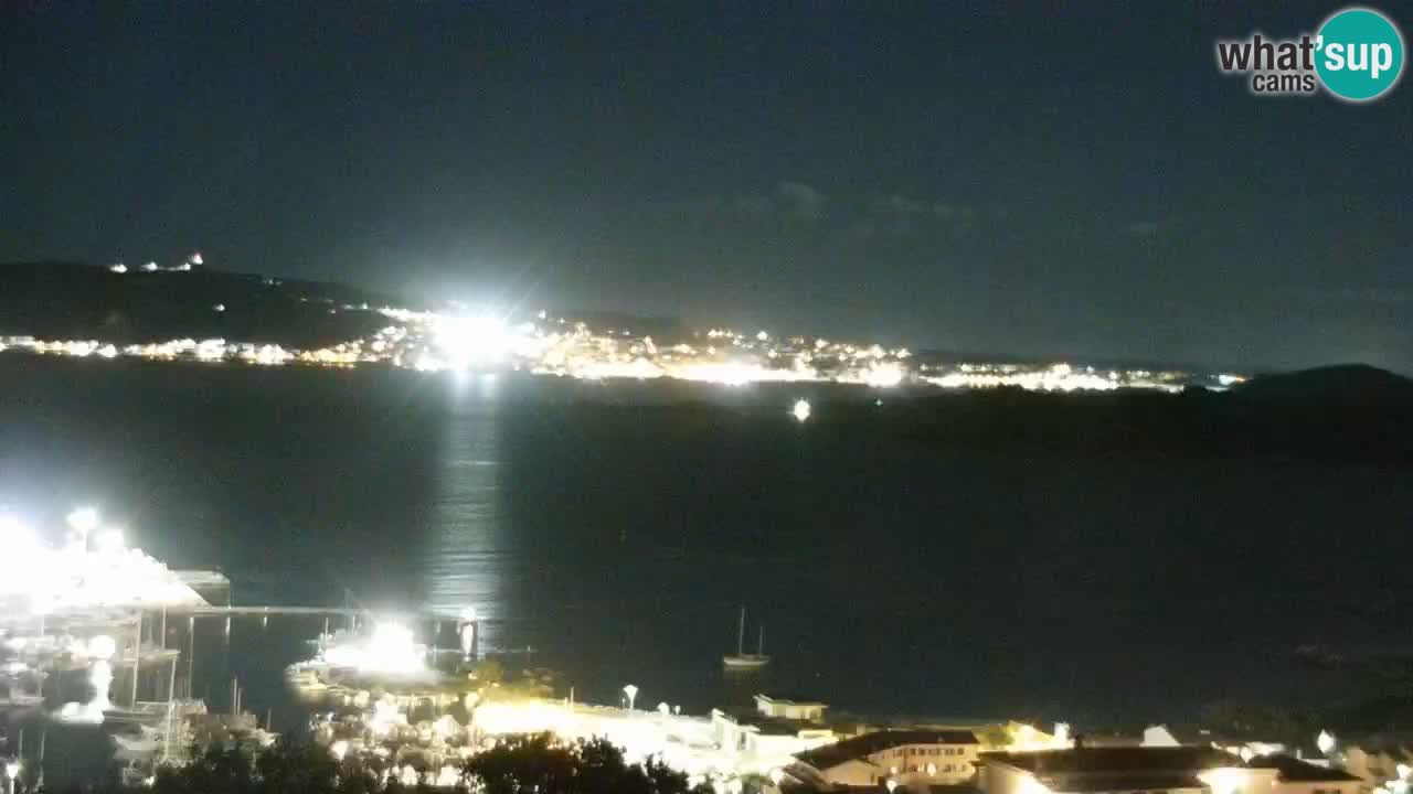 LIVE de la Sardaigne livecam Palau – Superbe panorama