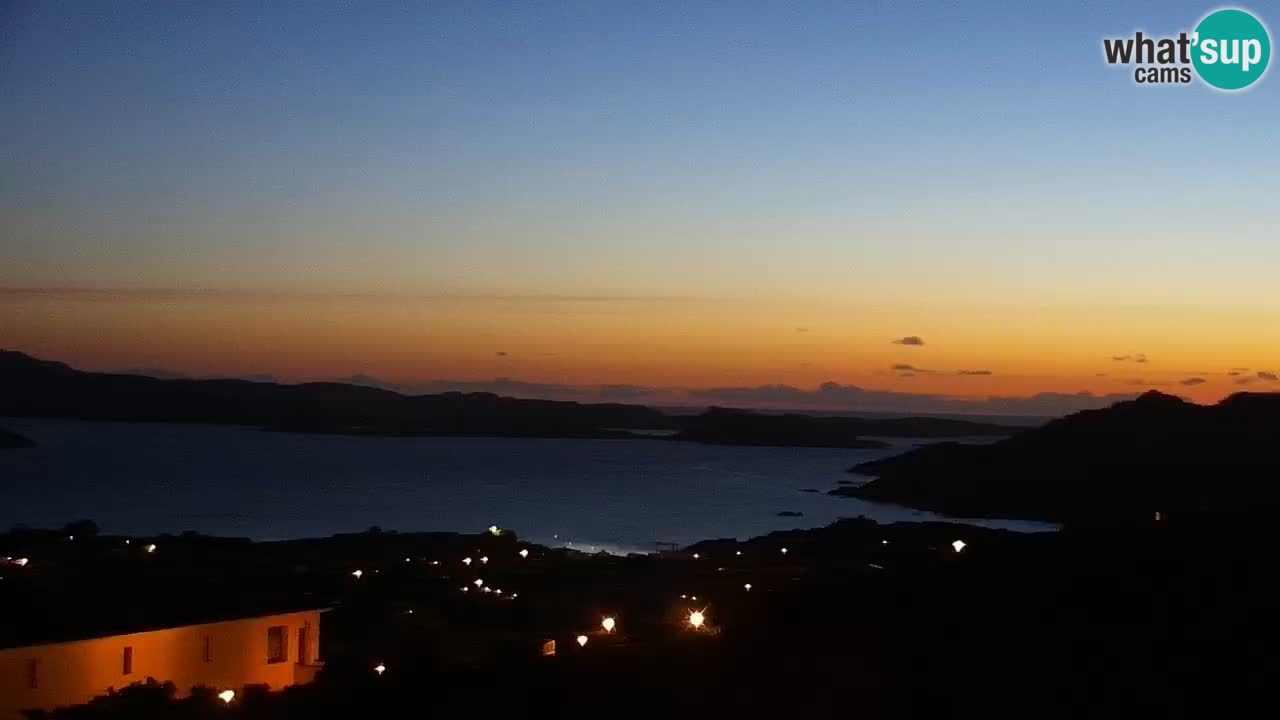 Sardinija v živo spletna kamera Palau – Panoramski pogled