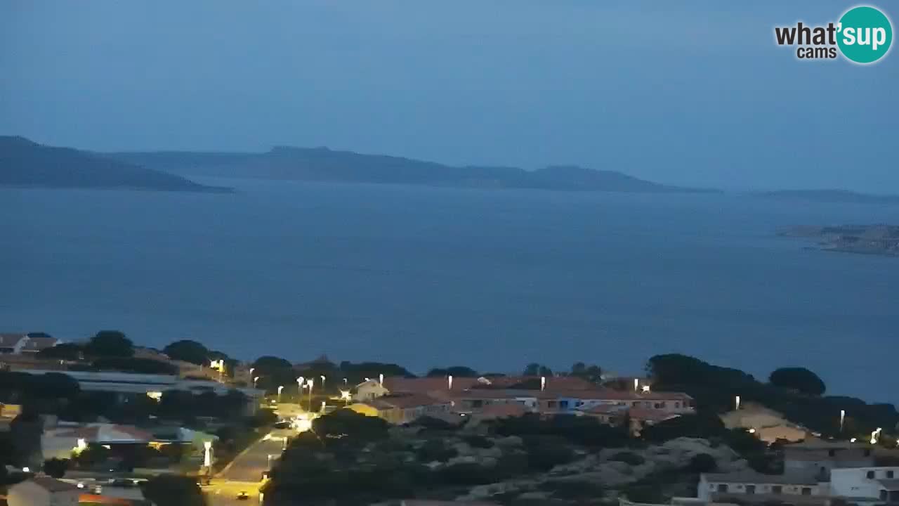 Sardinija v živo spletna kamera Palau – Panoramski pogled