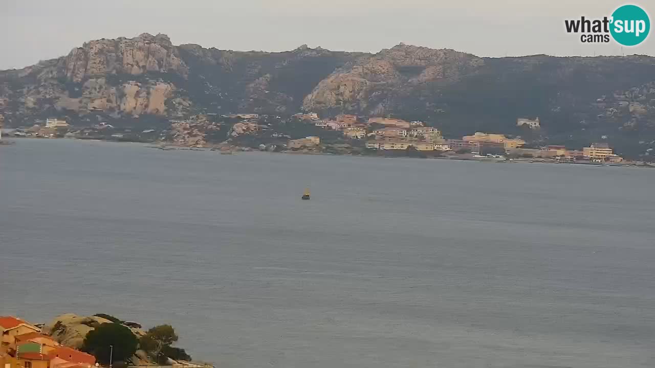 Sardinija u živo web kamera Palau – Panoramski pogled