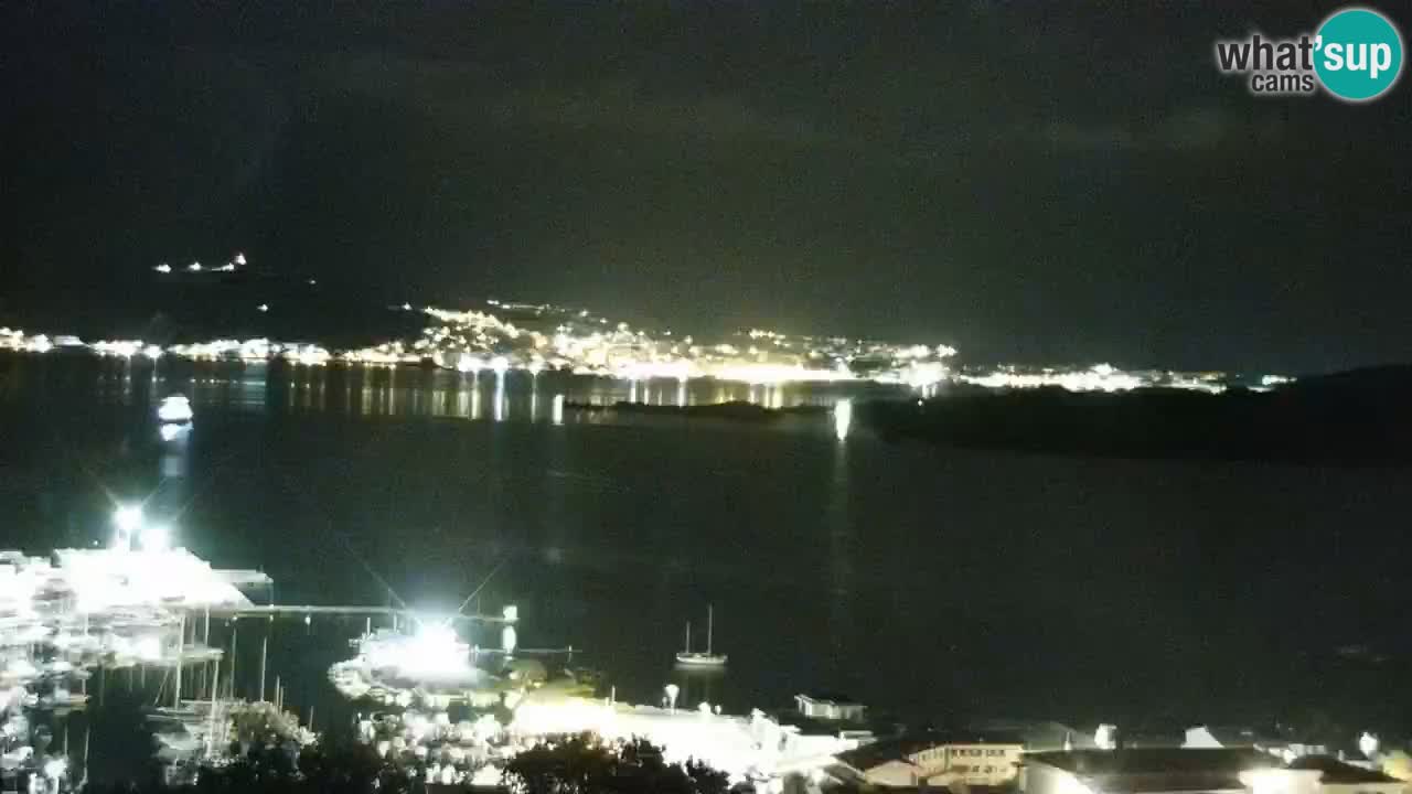 Sardinija v živo spletna kamera Palau – Panoramski pogled