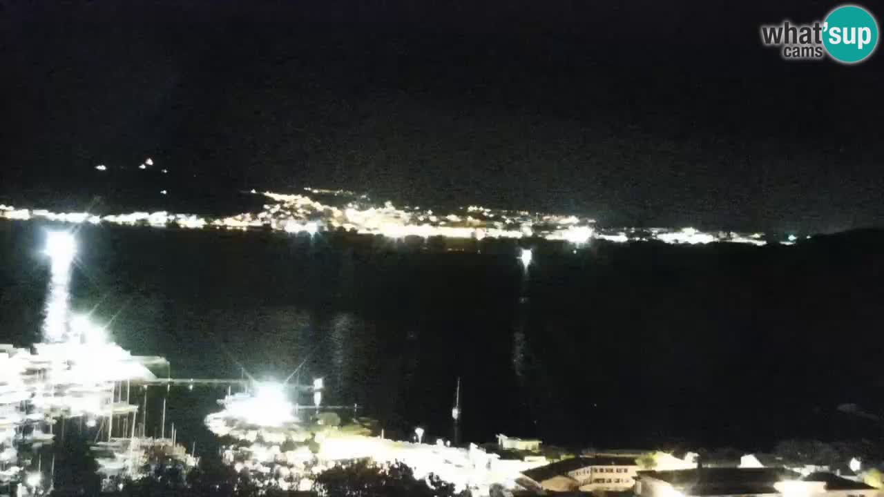 Sardinija u živo web kamera Palau – Panoramski pogled