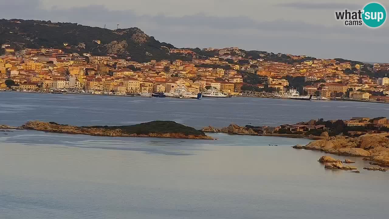 LIVE Sardinia Webcam Palau – Panoramic View