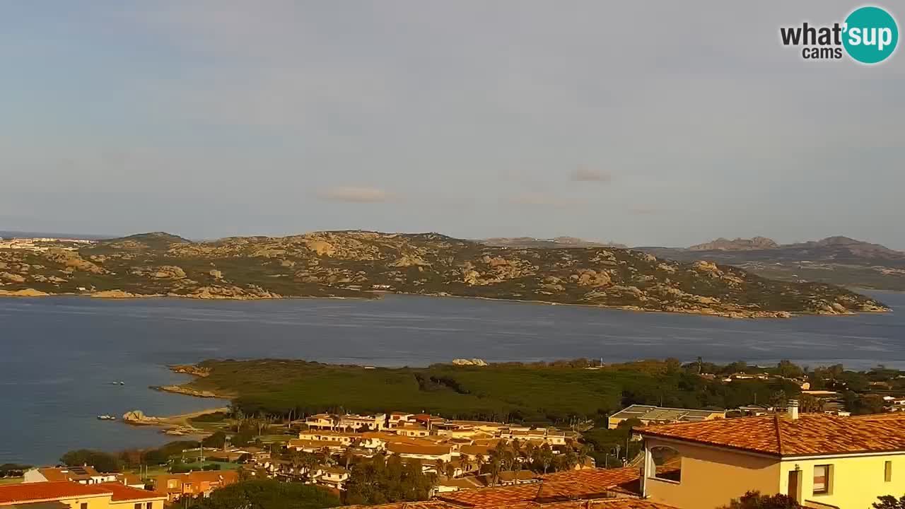 LIVE Sardinia webcam Palau – Panorama impresionante