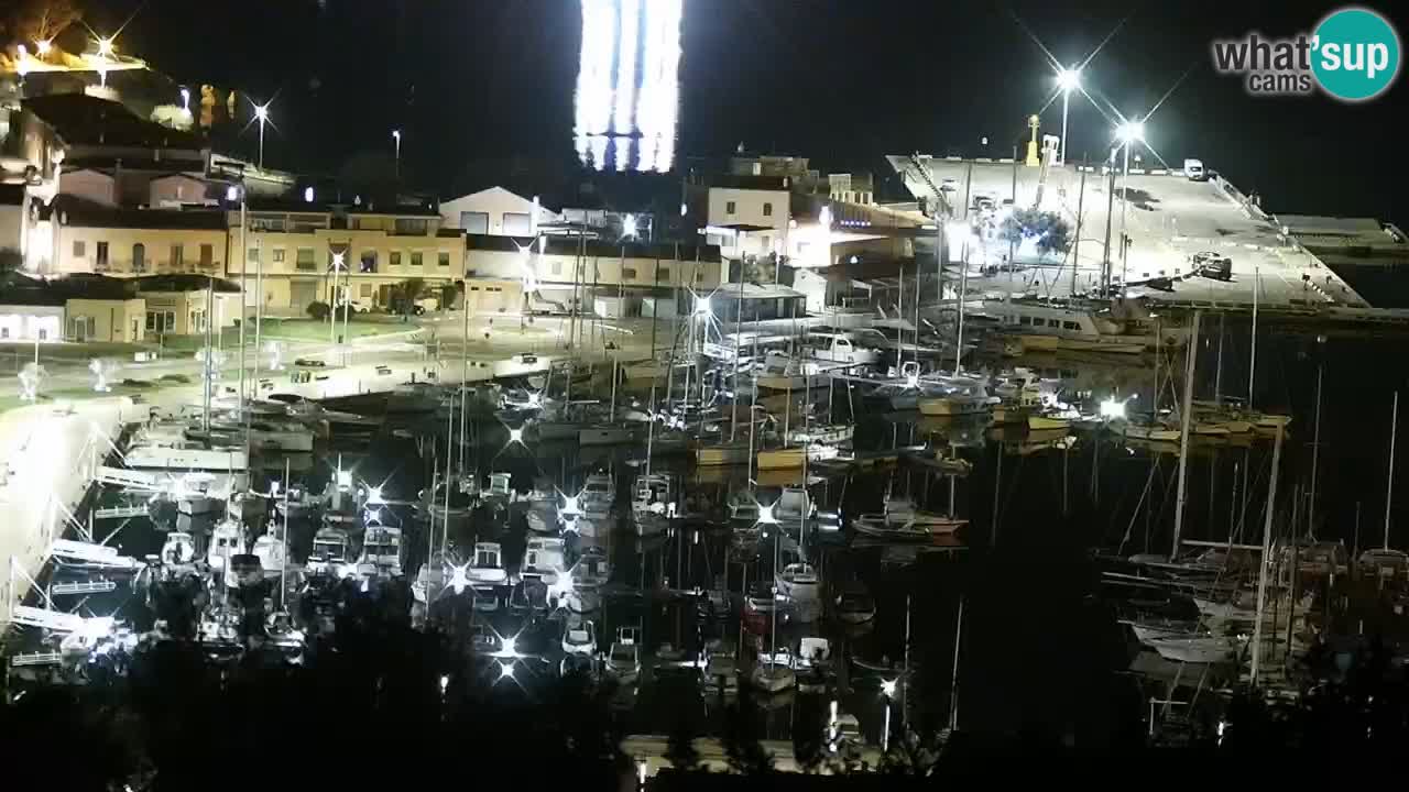 Sardinija u živo web kamera Palau – Panoramski pogled