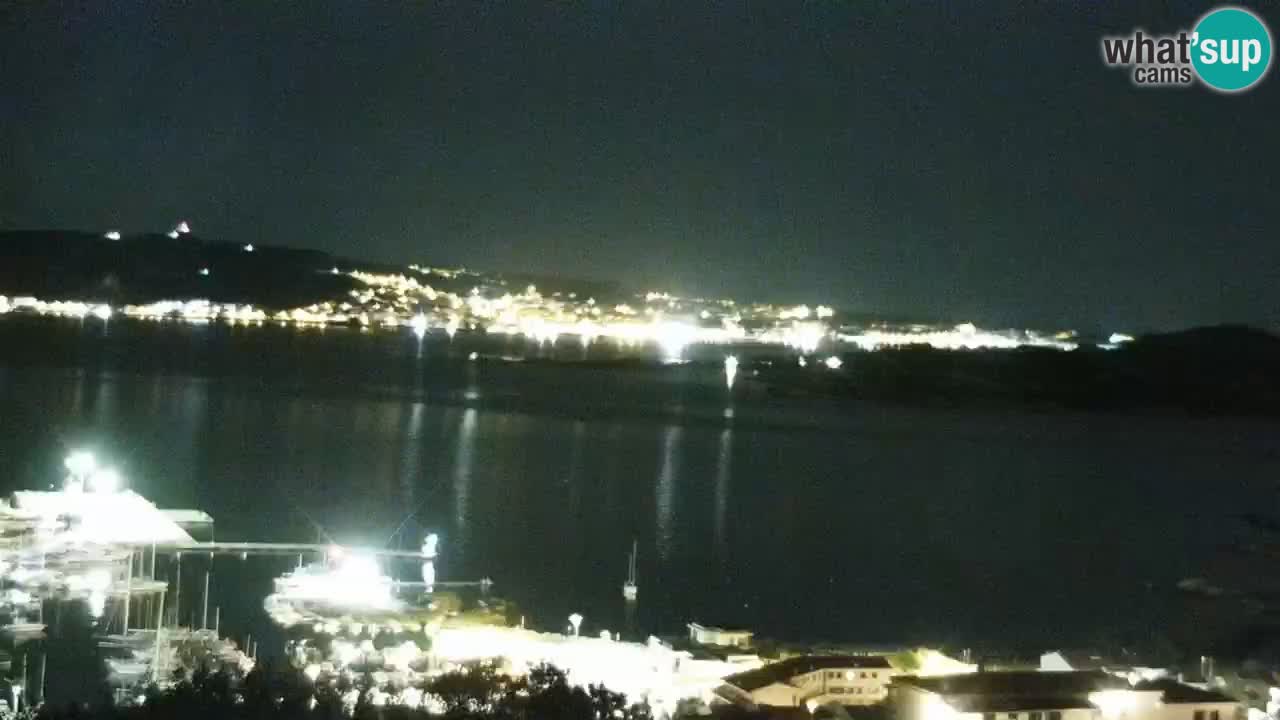 Sardinija u živo web kamera Palau – Panoramski pogled