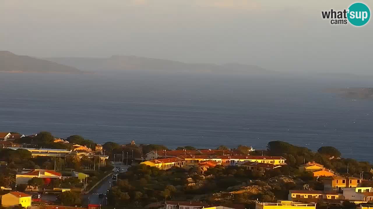 Sardinija v živo spletna kamera Palau – Panoramski pogled