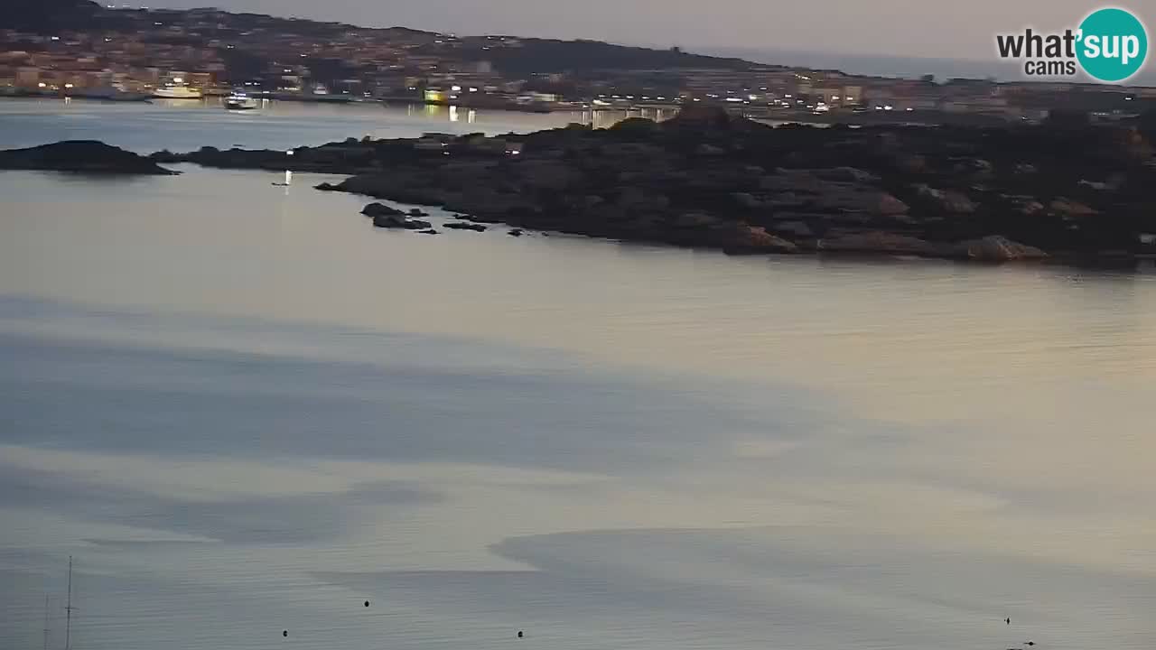 LIVE Sardinien webcam Palau – Panoramablick