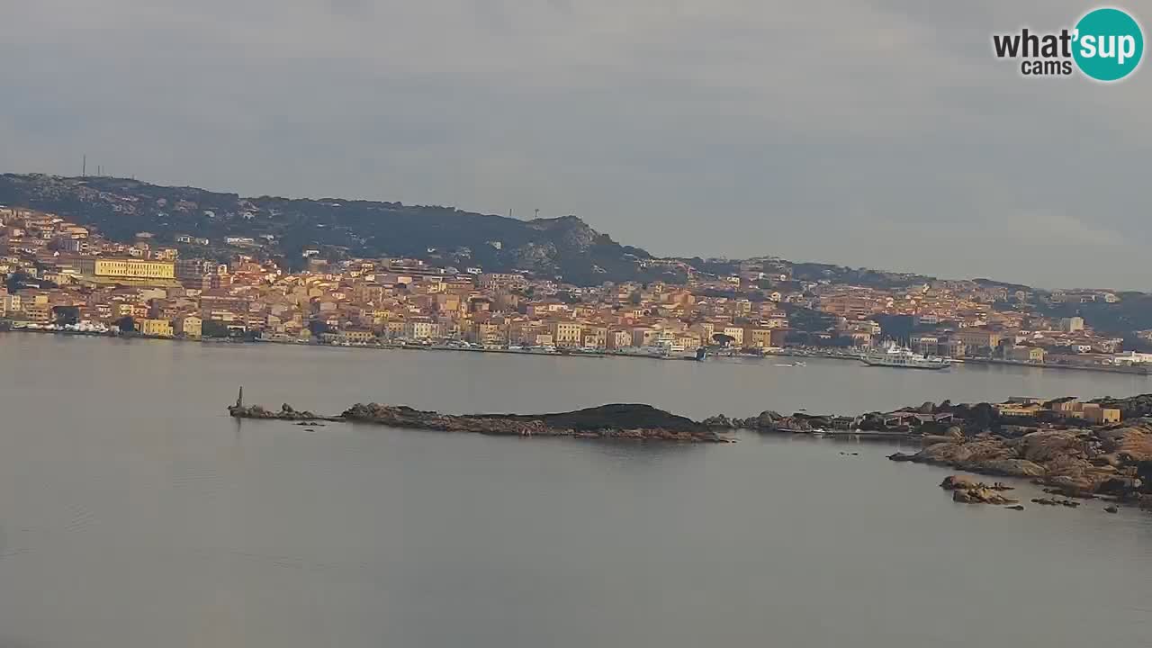 LIVE Sardinia Webcam Palau – Panoramic View