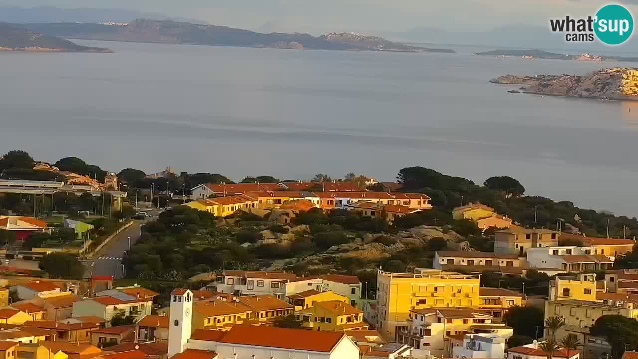 Sardinija v živo spletna kamera Palau – Panoramski pogled