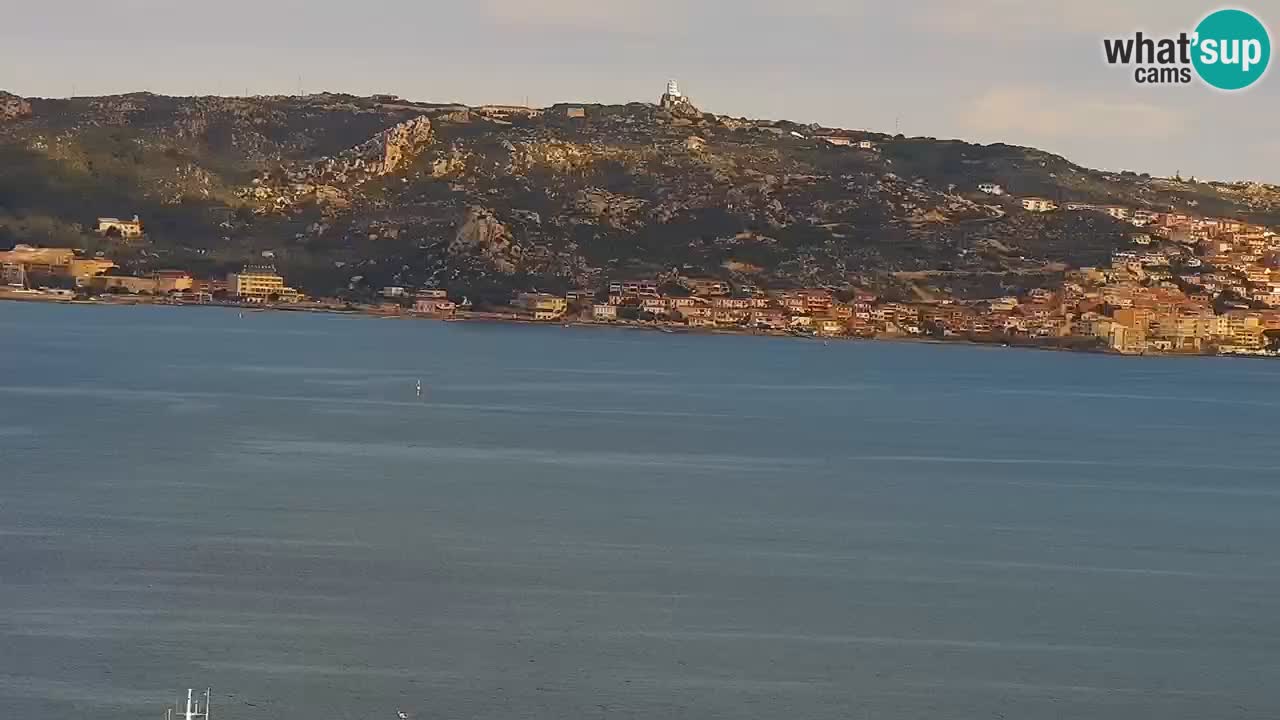 LIVE de la Sardaigne livecam Palau – Superbe panorama