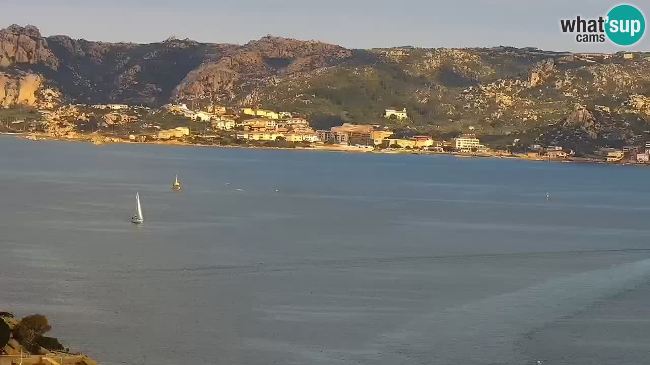 LIVE de la Sardaigne livecam Palau – Superbe panorama