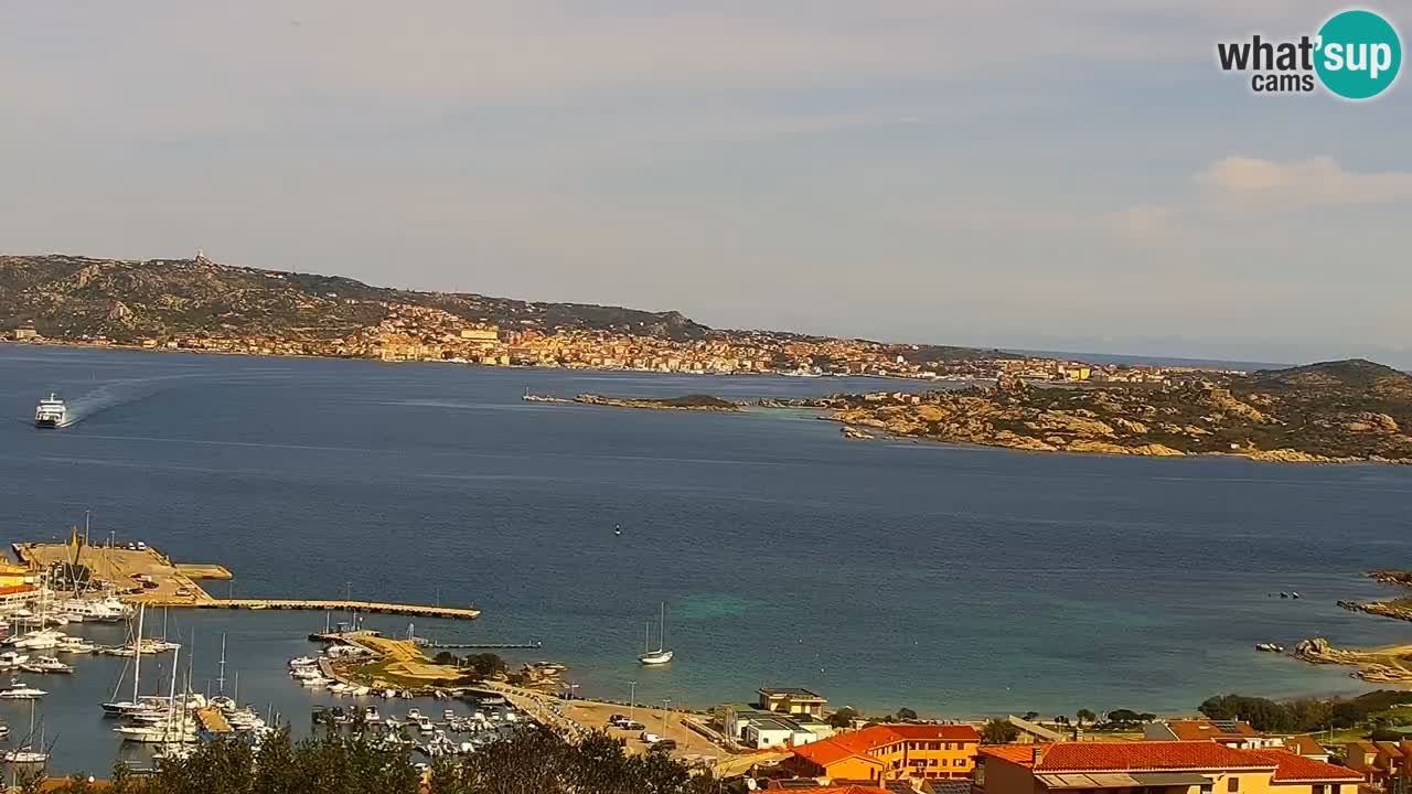 LIVE Sardegna webcam Palau – Stupendo panorama