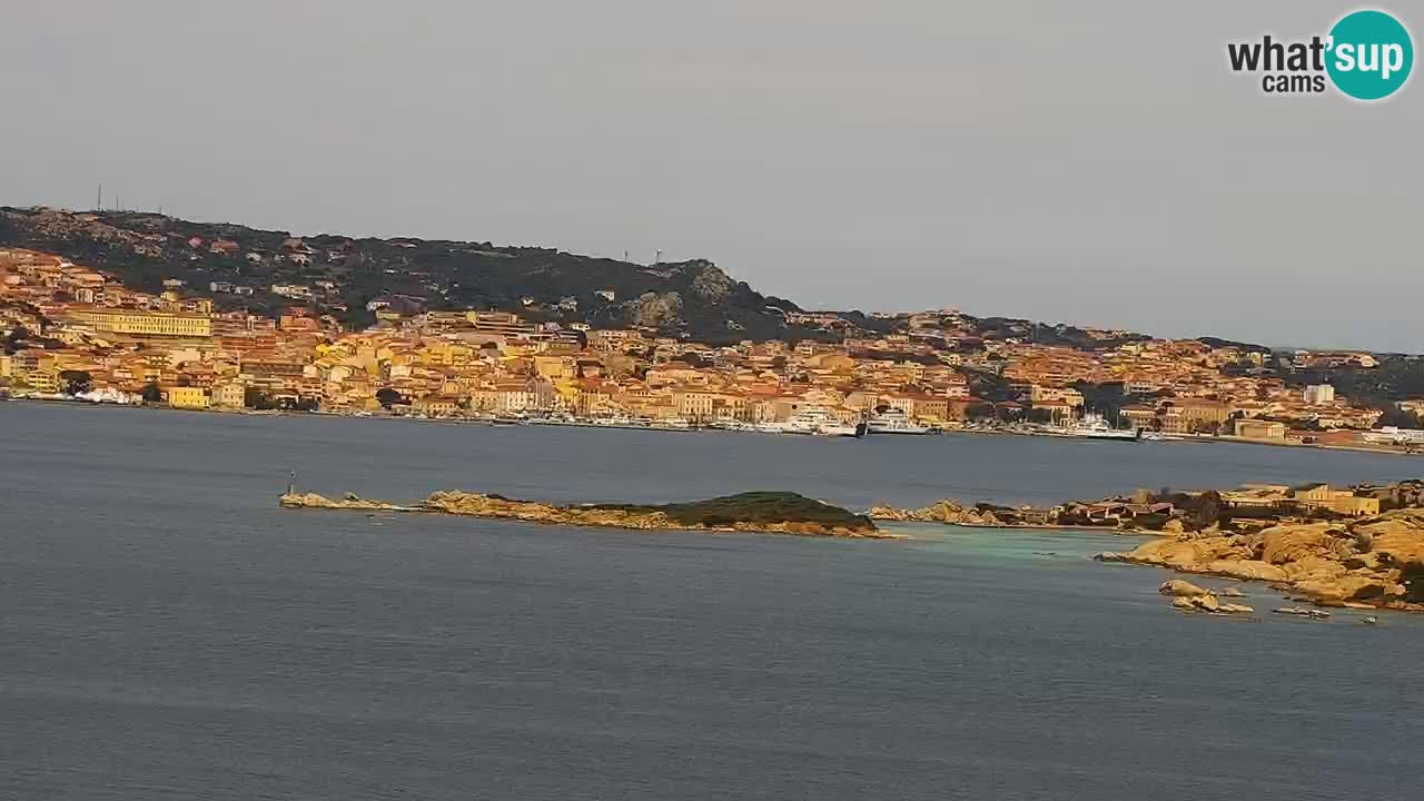LIVE Sardinia webcam Palau – Panorama impresionante