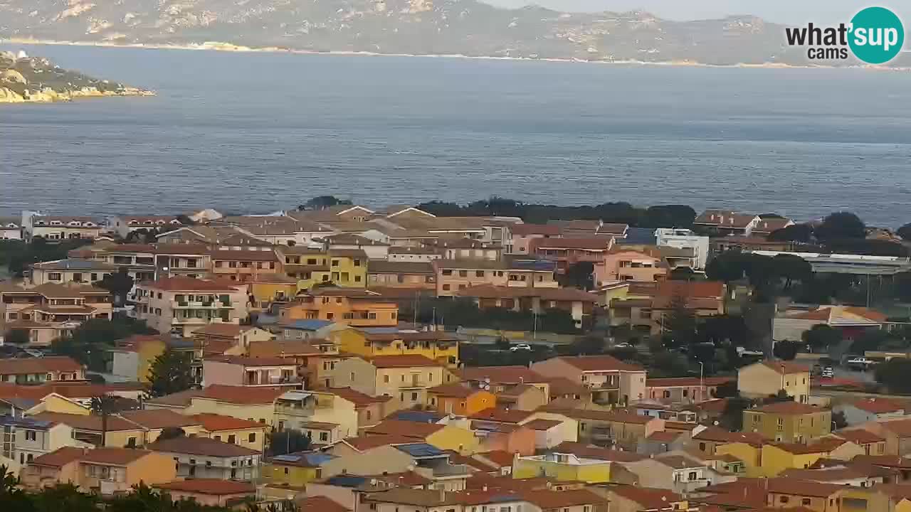 Sardinija u živo web kamera Palau – Panoramski pogled