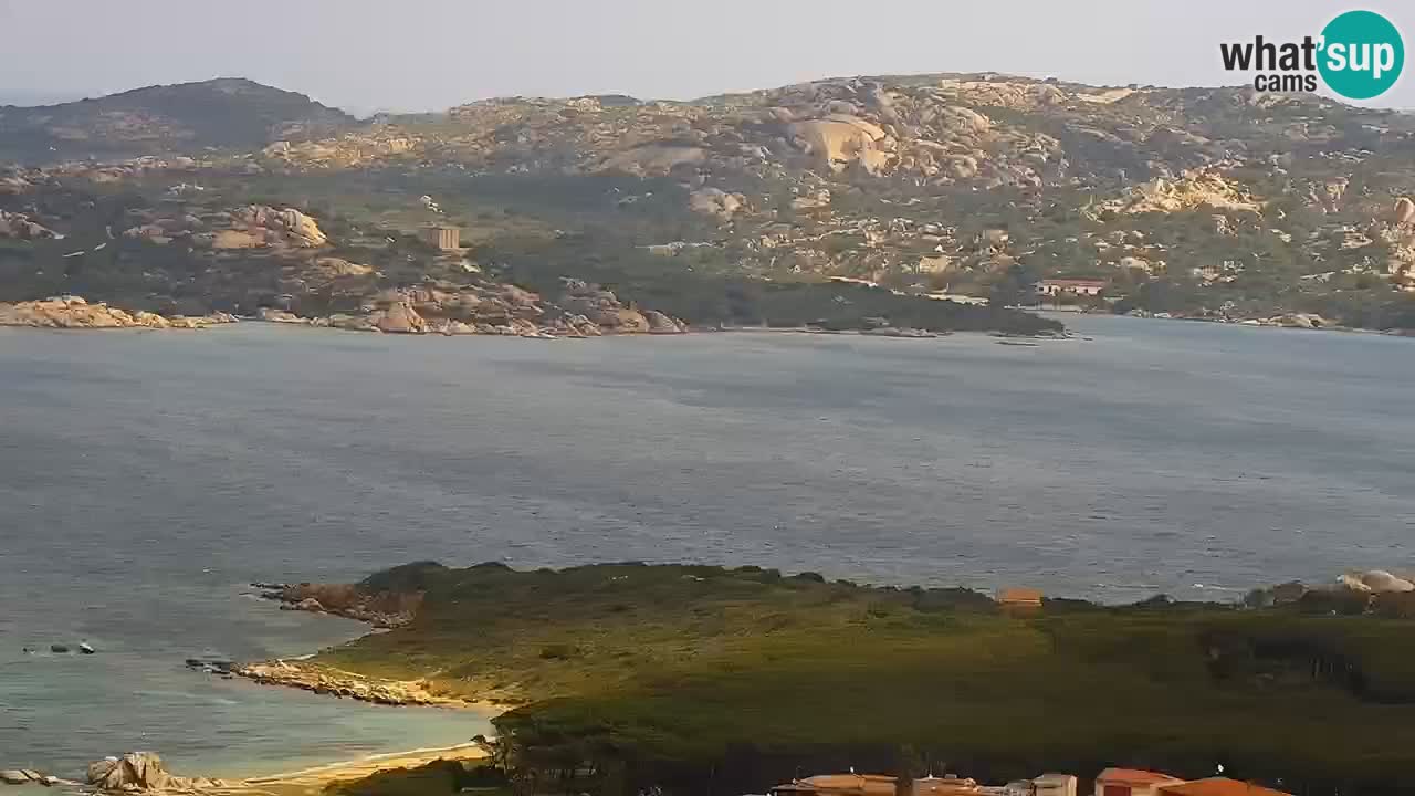 Sardinija v živo spletna kamera Palau – Panoramski pogled