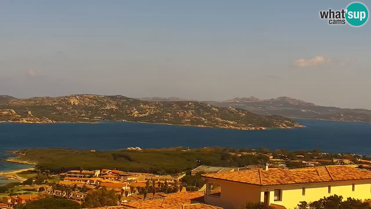 LIVE de la Sardaigne livecam Palau – Superbe panorama
