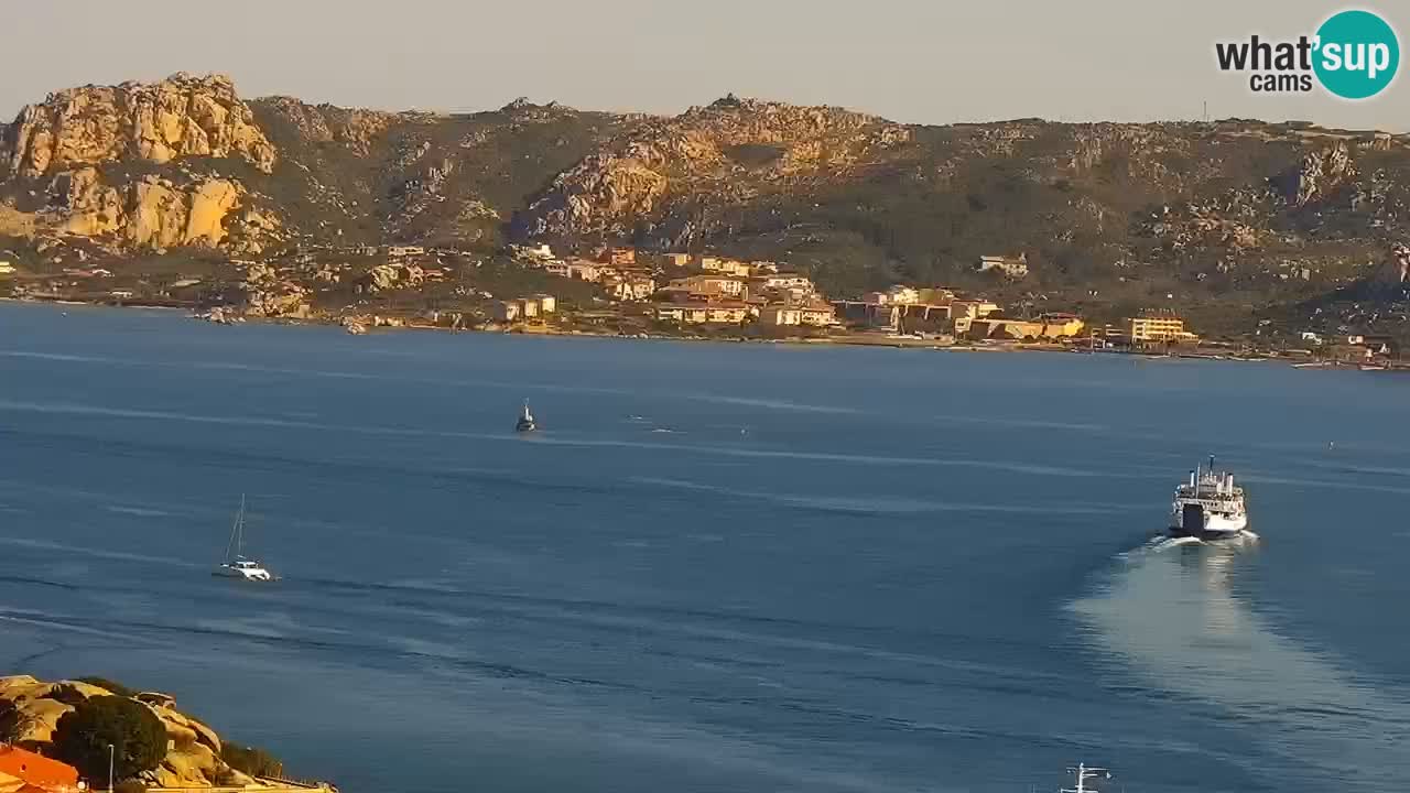 LIVE Sardinia Webcam Palau – Panoramic View