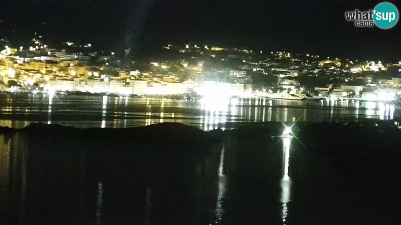 Sardinija v živo spletna kamera Palau – Panoramski pogled