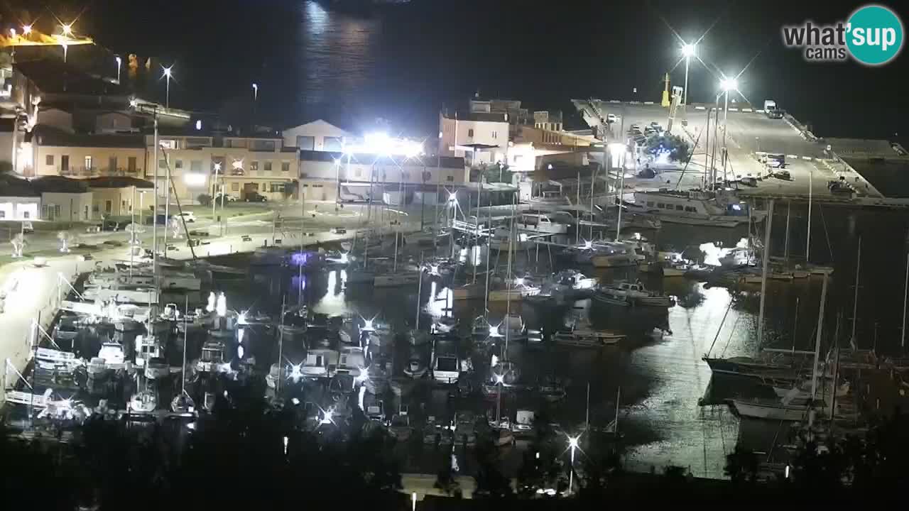 Sardinija v živo spletna kamera Palau – Panoramski pogled