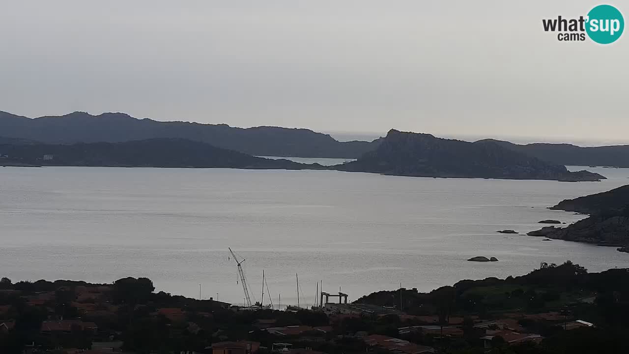 LIVE de la Sardaigne livecam Palau – Superbe panorama