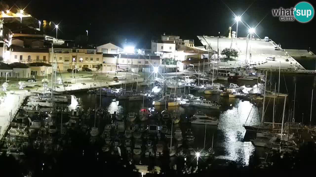 Sardinija v živo spletna kamera Palau – Panoramski pogled
