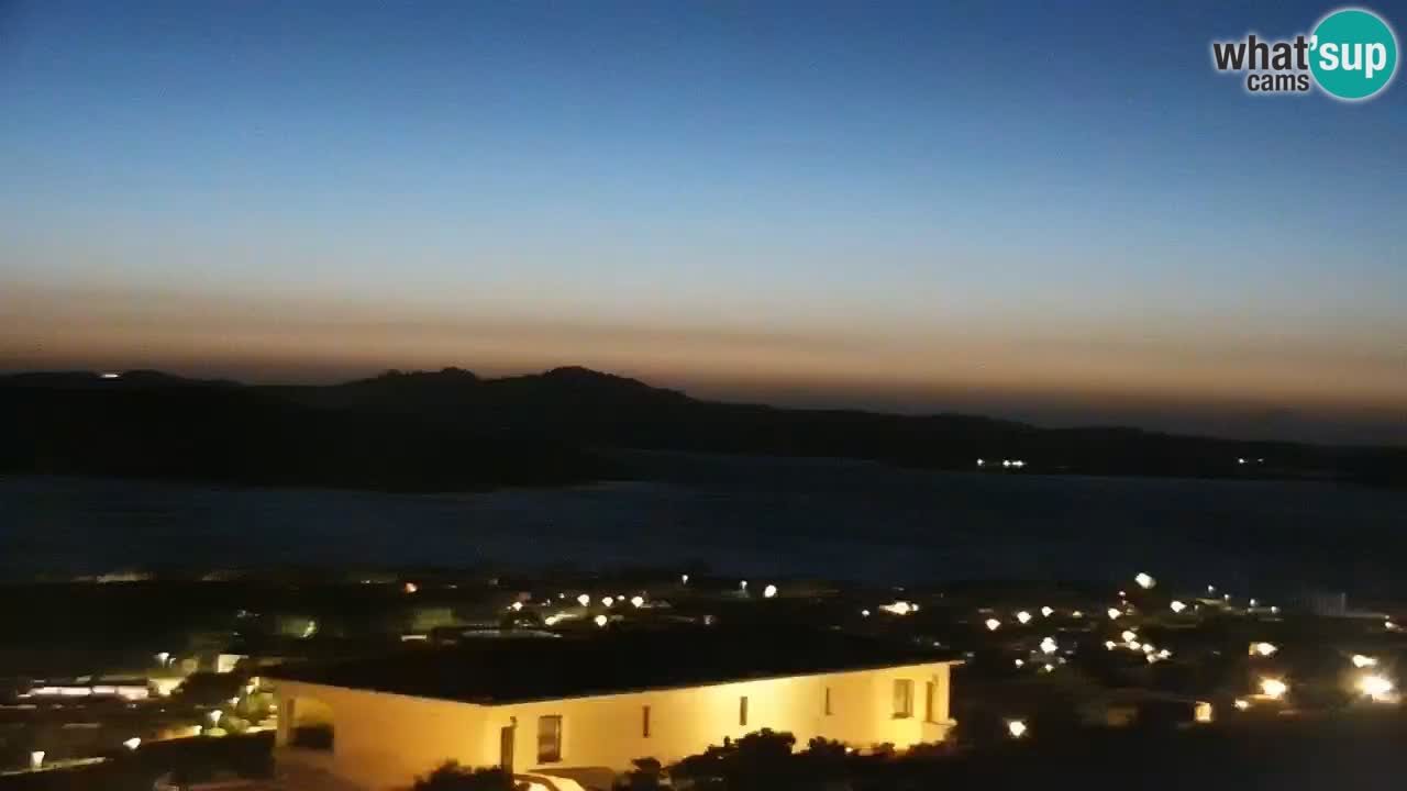 Sardinija v živo spletna kamera Palau – Panoramski pogled