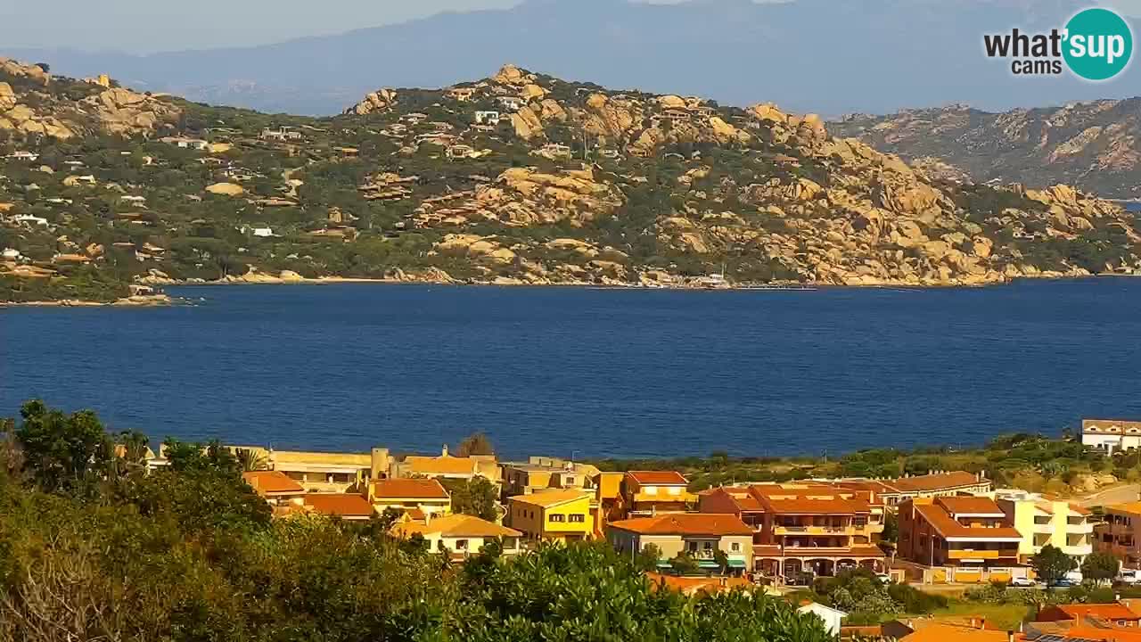 Sardinija u živo web kamera Palau – Panoramski pogled
