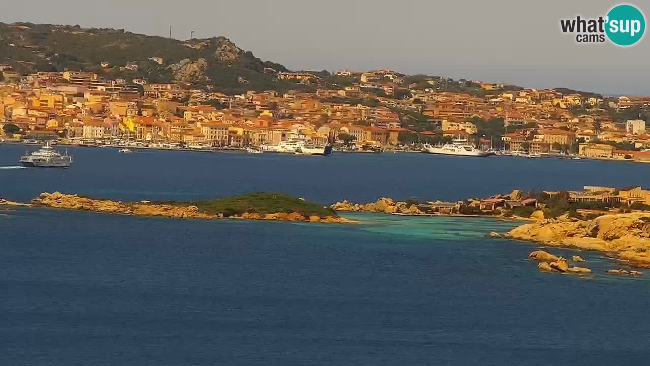 LIVE Sardegna webcam Palau – Stupendo panorama