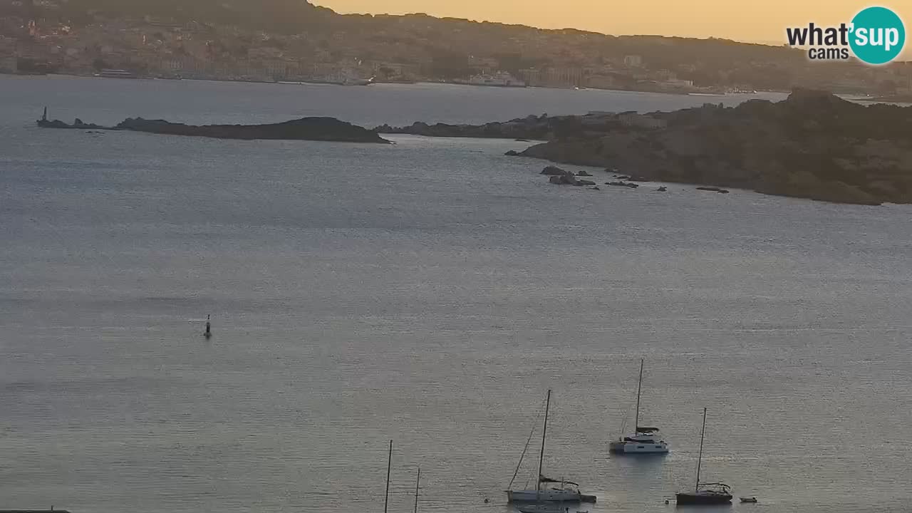 LIVE Sardinien webcam Palau – Panoramablick