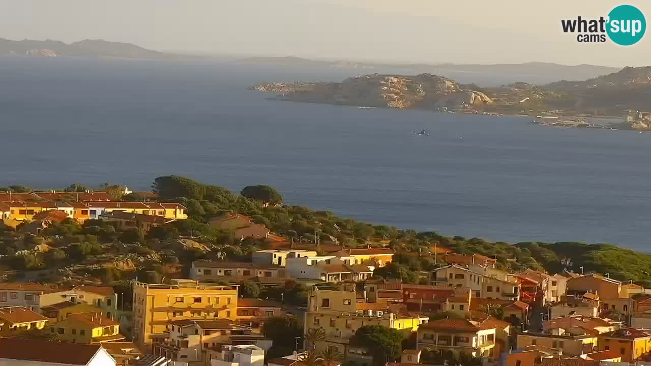 LIVE Sardinien webcam Palau – Panoramablick