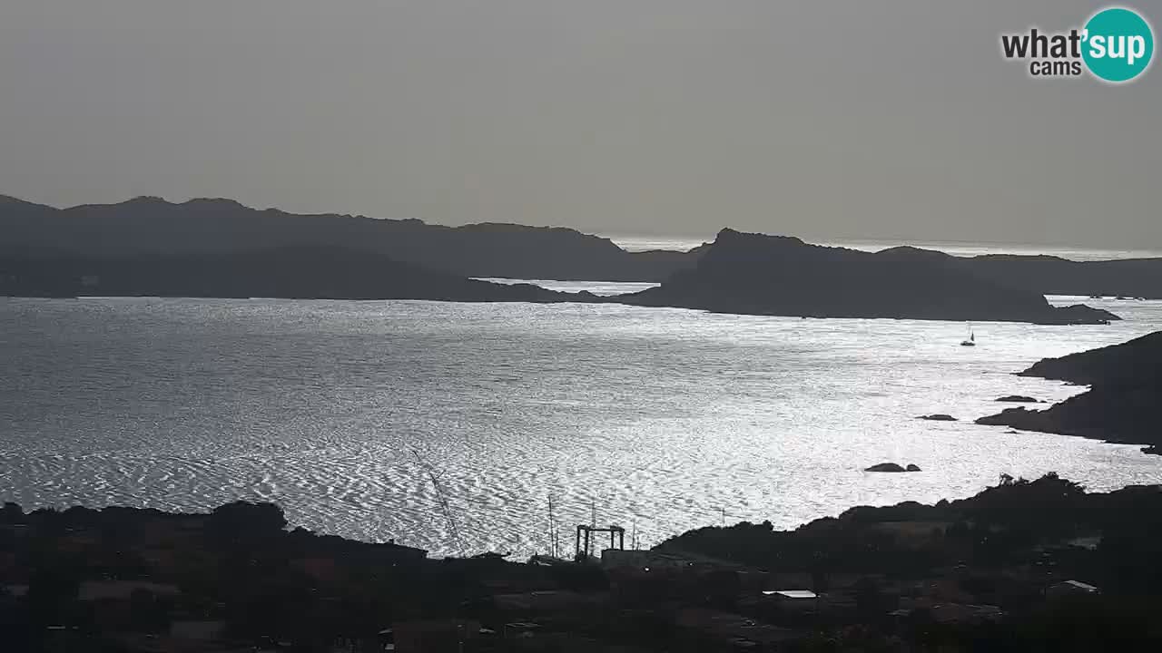 Sardinija u živo web kamera Palau – Panoramski pogled
