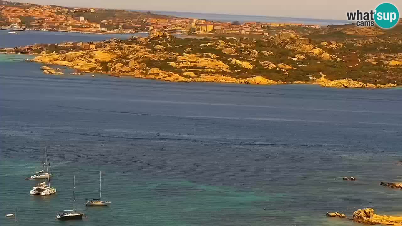 LIVE de la Sardaigne livecam Palau – Superbe panorama