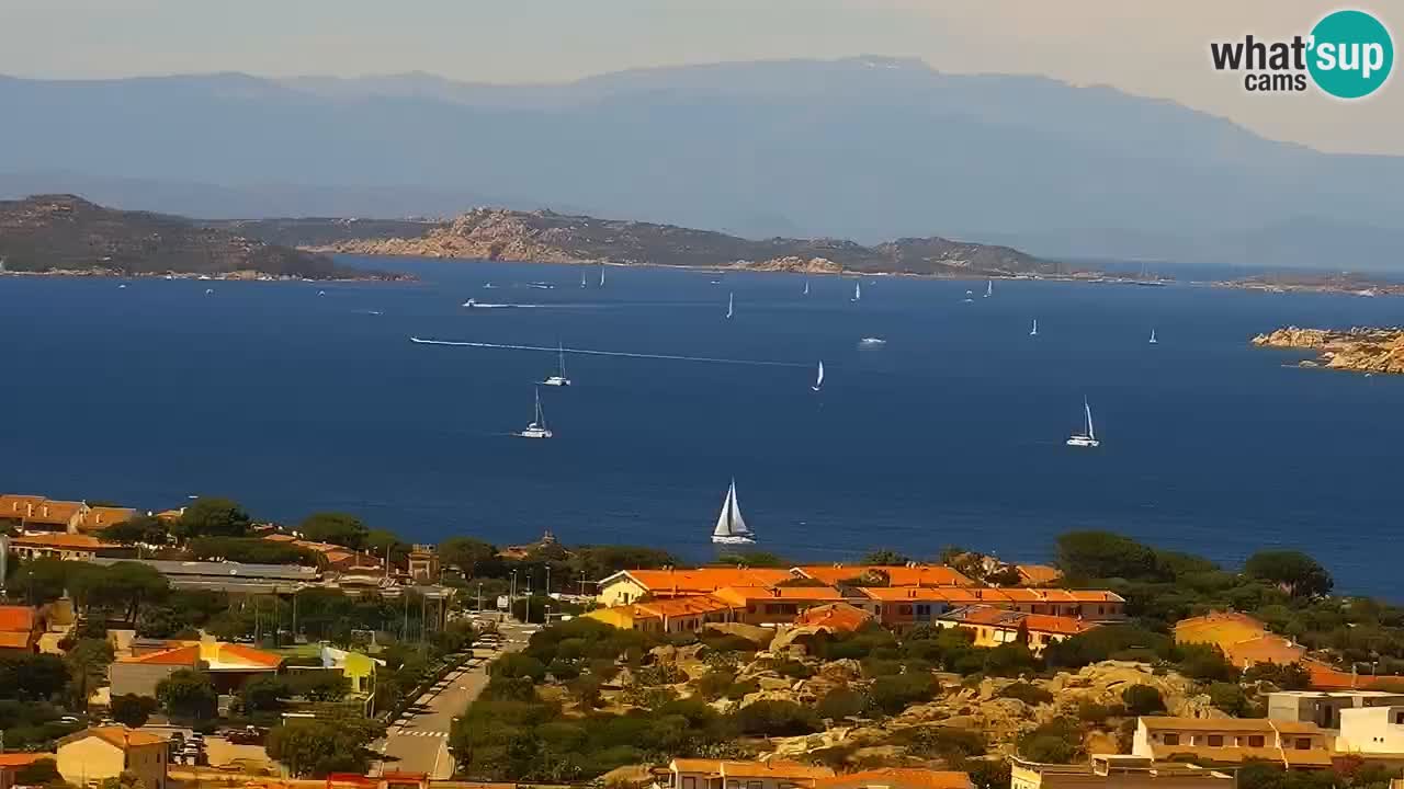 LIVE Sardinien webcam Palau – Panoramablick