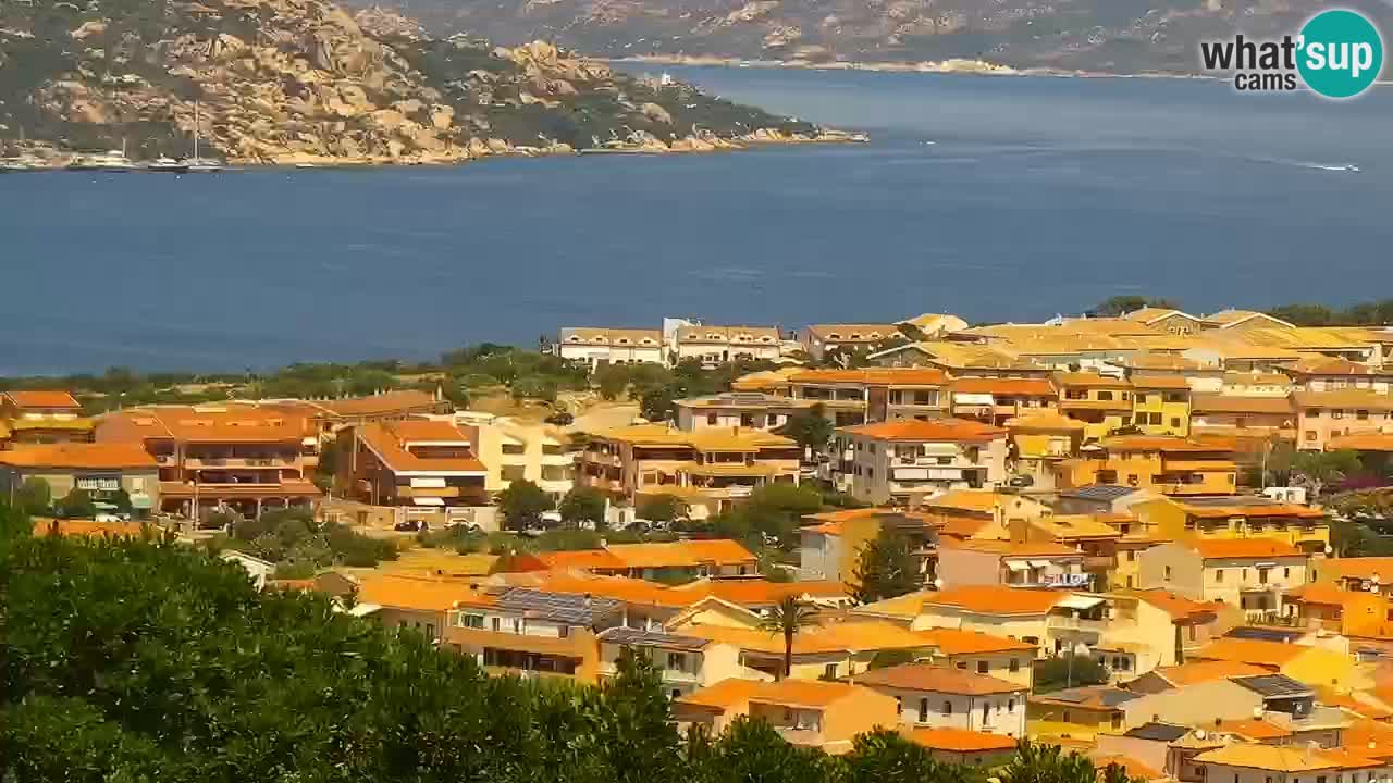 LIVE Sardinien webcam Palau – Panoramablick