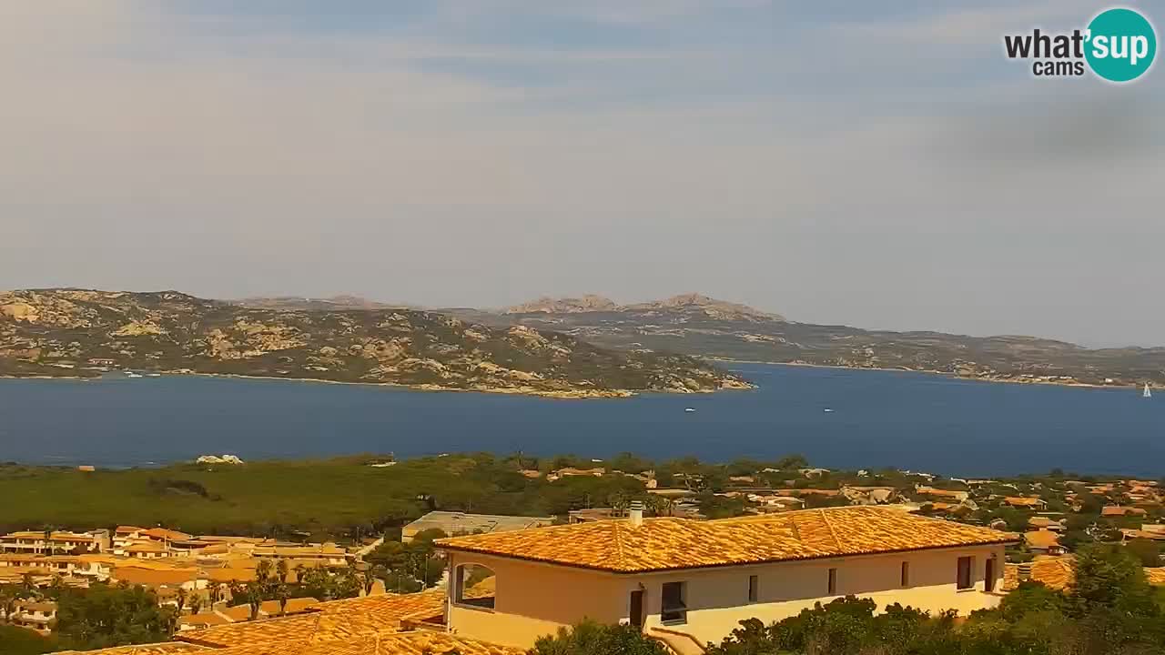 LIVE Sardinia webcam Palau – Panorama impresionante