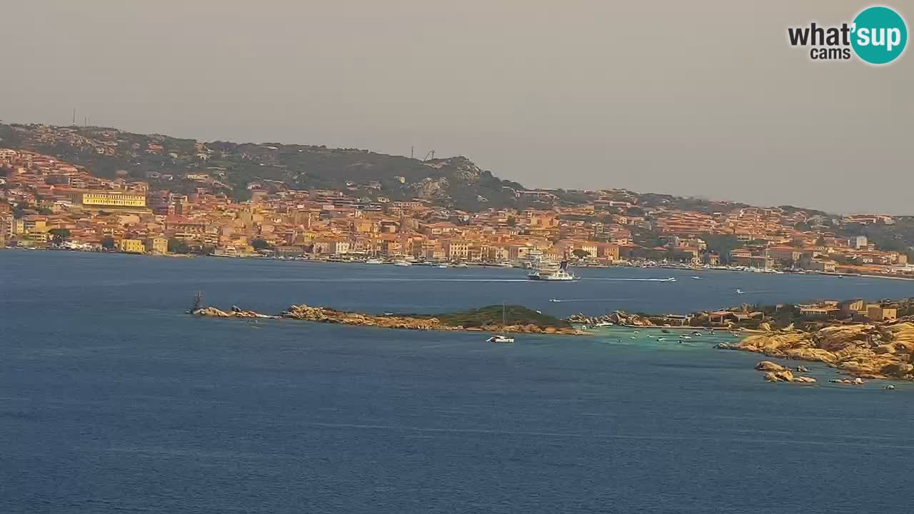 LIVE Sardegna webcam Palau – Stupendo panorama
