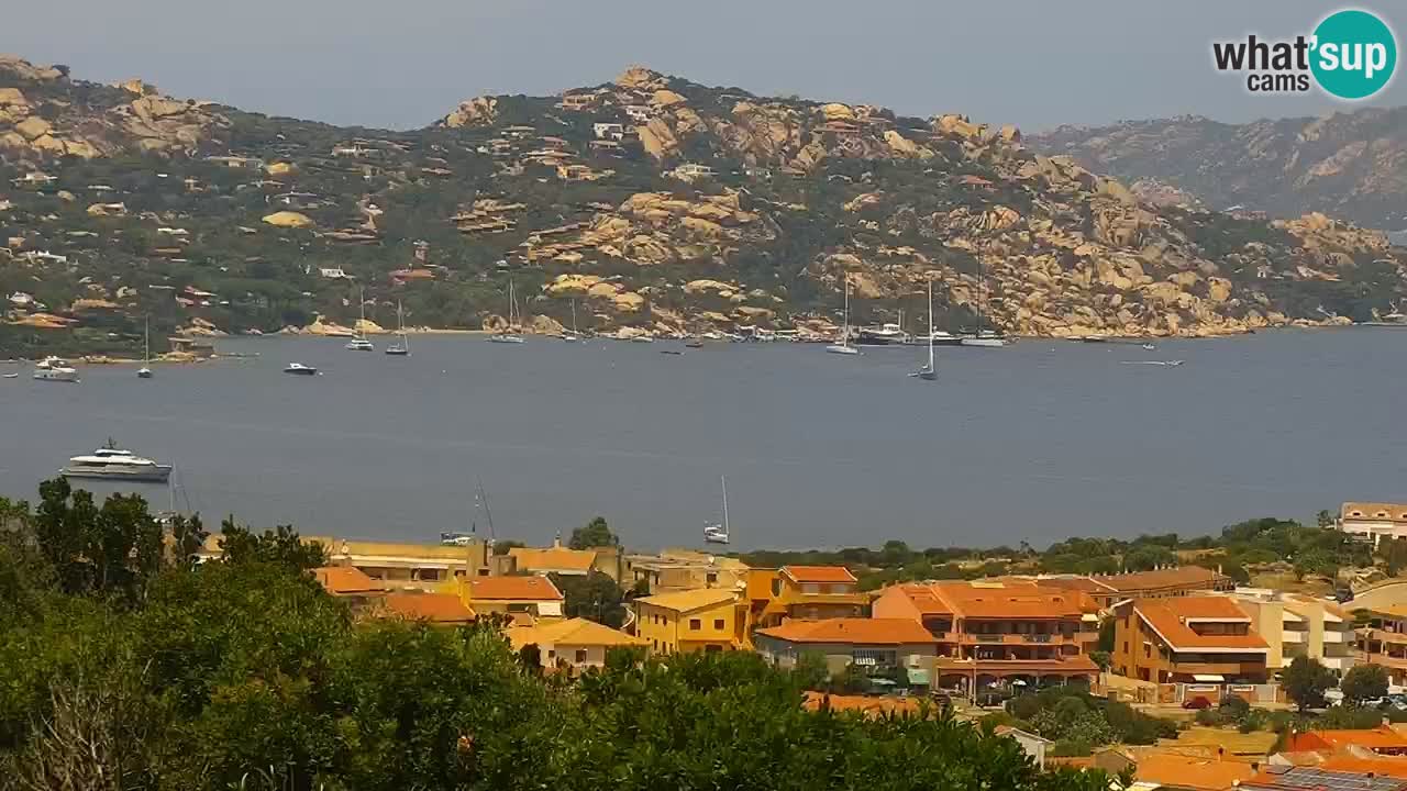 LIVE Sardinia webcam Palau – Panorama impresionante