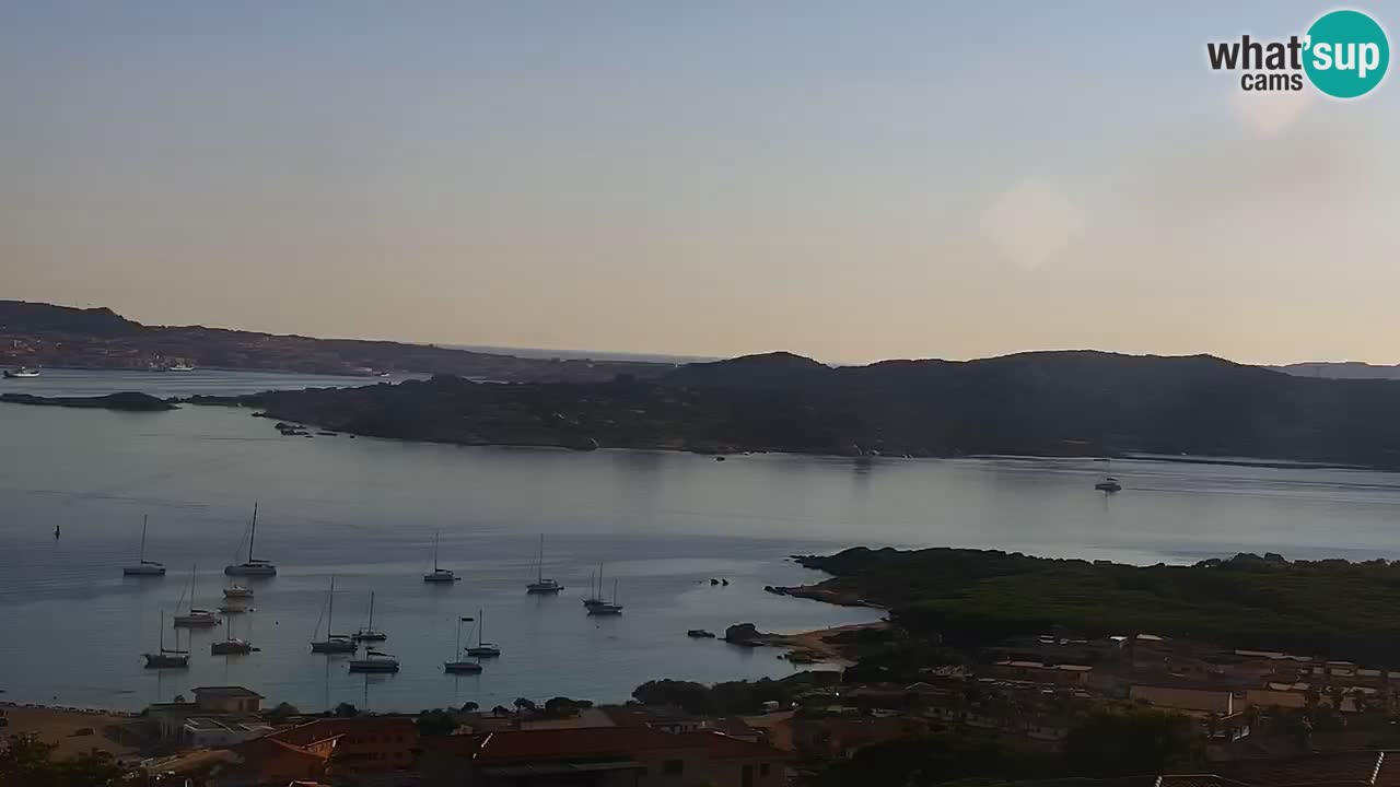 Sardinija u živo web kamera Palau – Panoramski pogled