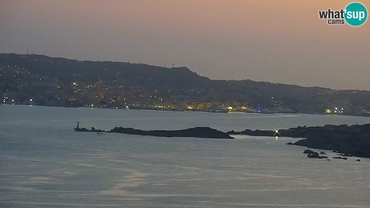 LIVE de la Sardaigne livecam Palau – Superbe panorama