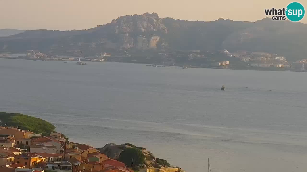 LIVE de la Sardaigne livecam Palau – Superbe panorama