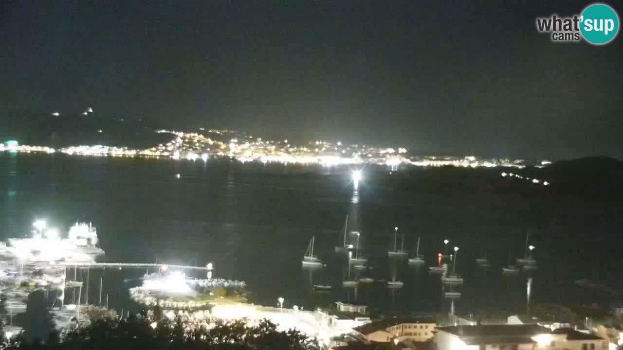 LIVE de la Sardaigne livecam Palau – Superbe panorama
