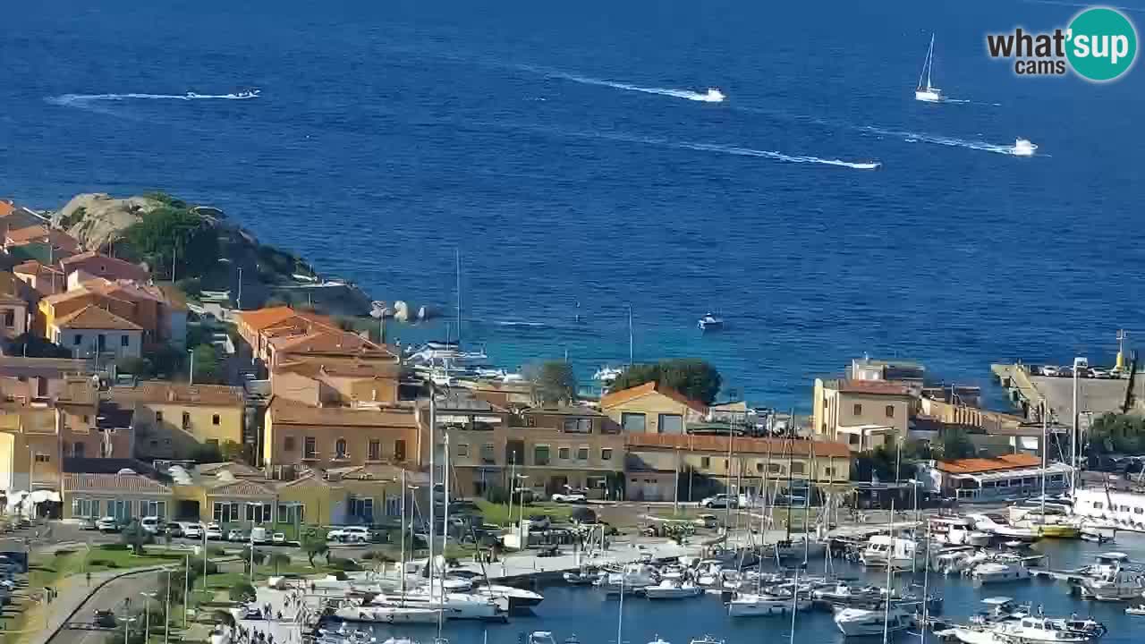 LIVE Sardinia Webcam Palau – Panoramic View