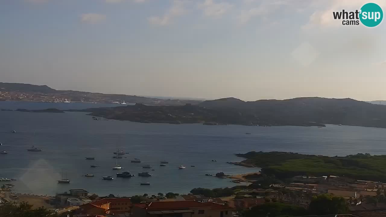LIVE de la Sardaigne livecam Palau – Superbe panorama