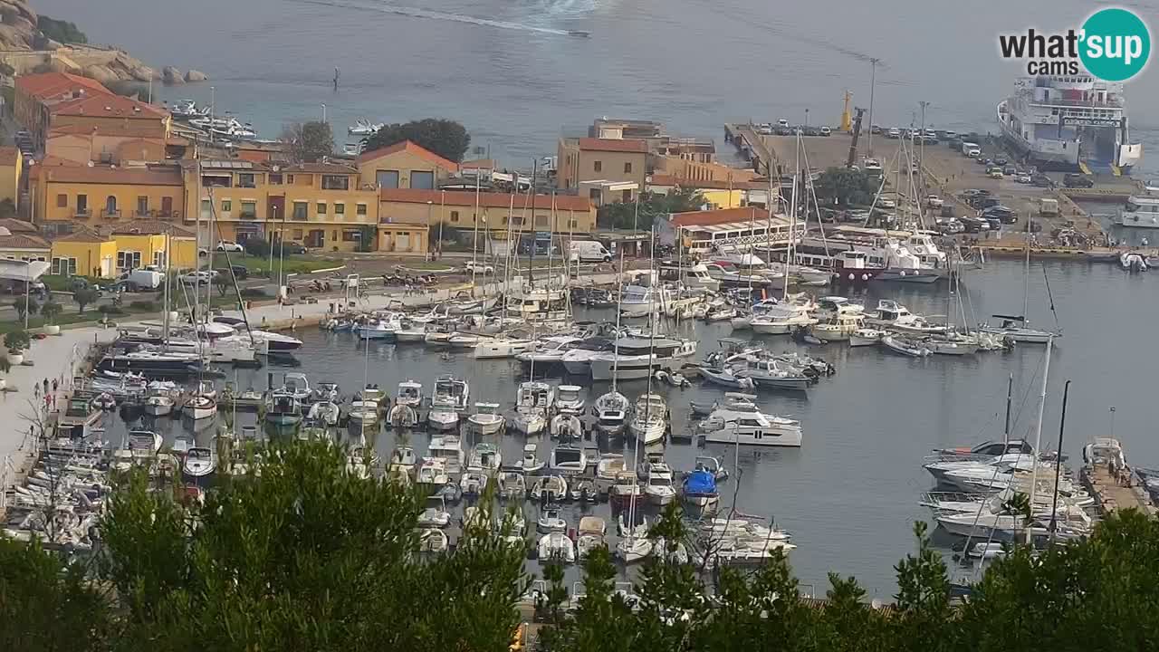 LIVE Sardinien webcam Palau – Panoramablick