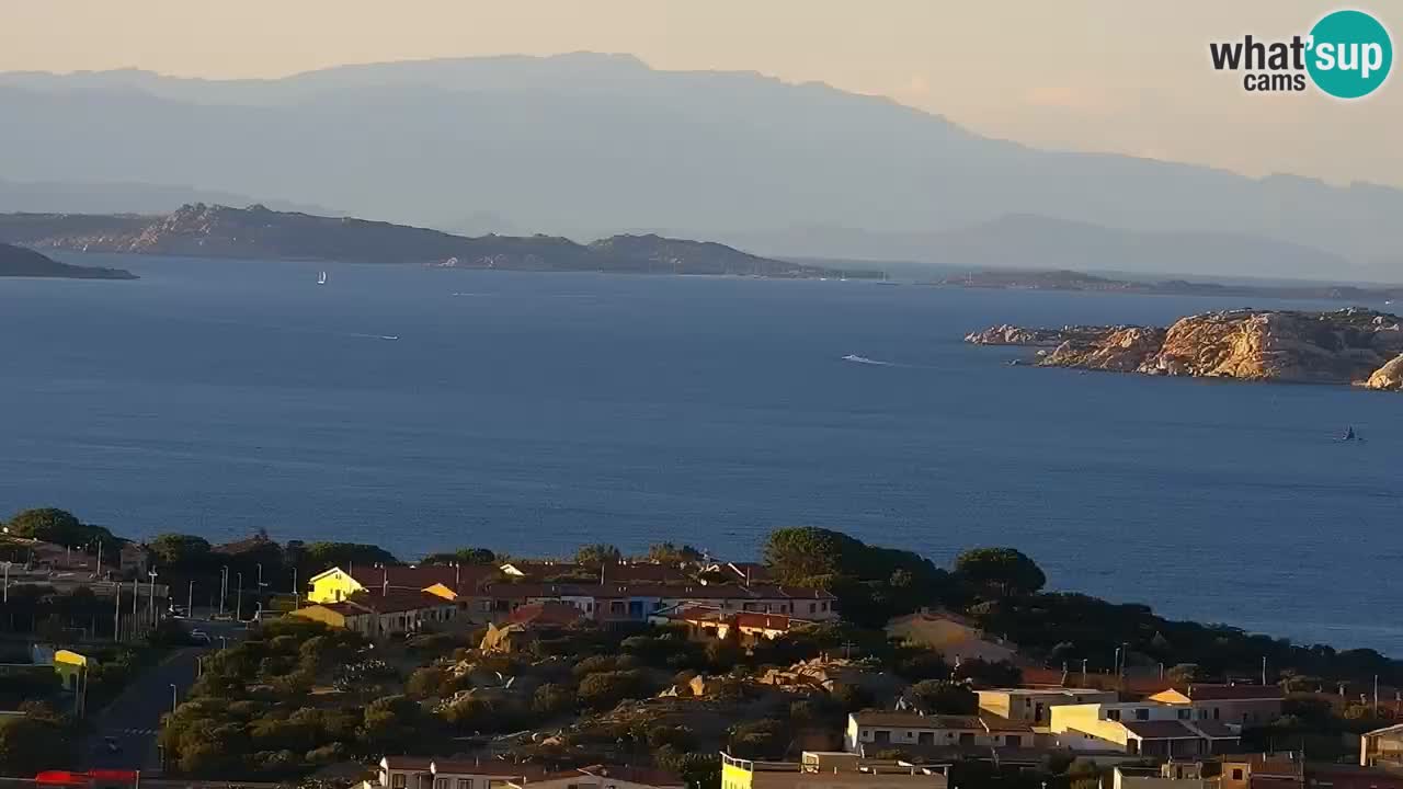 LIVE Sardinien webcam Palau – Panoramablick