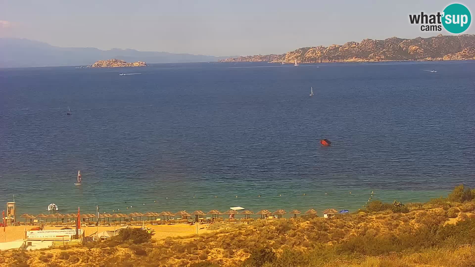 immagine della webcam nei dintorni di Capo d'Orso: webcam Palau