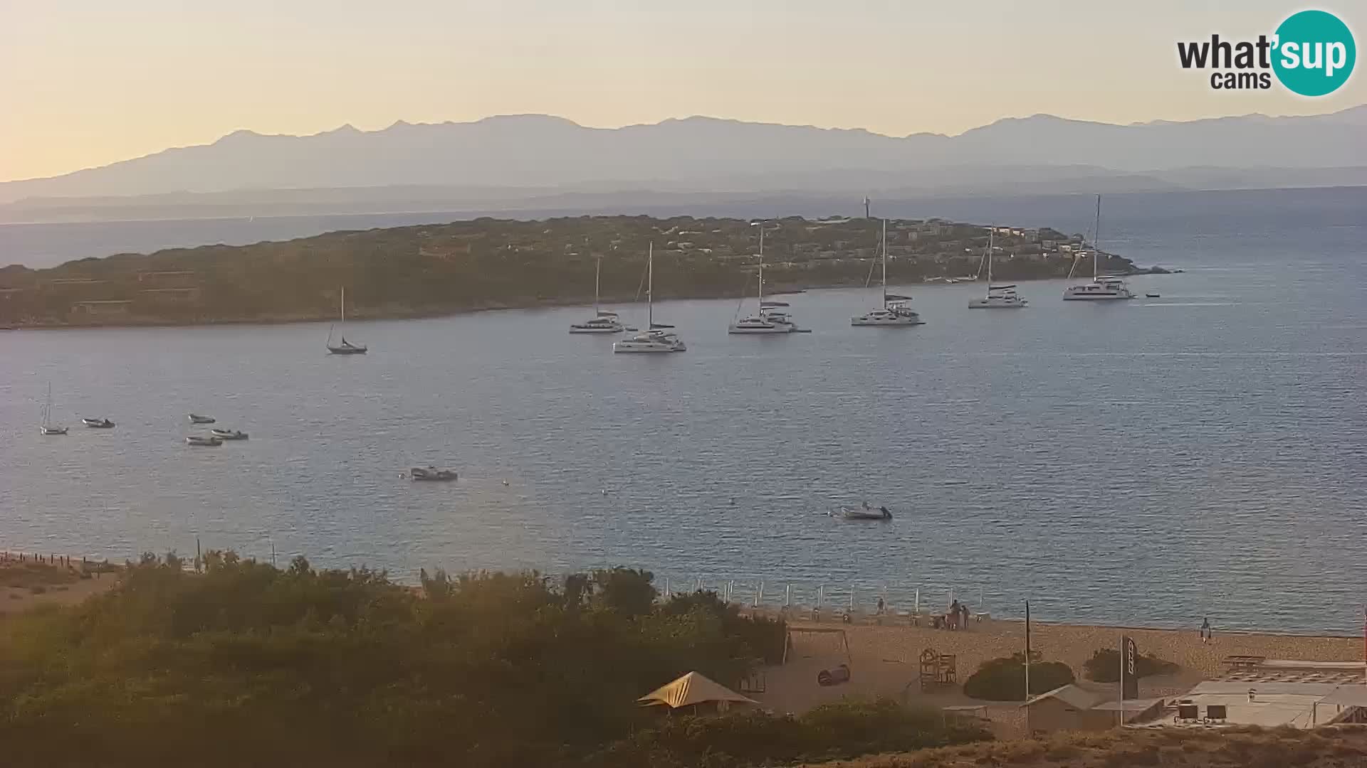 immagine della webcam nei dintorni di Santa Teresa Gallura: webcam Palau
